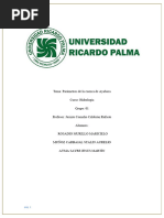 Tema - Parámetros de La Cuenca de Ayabaca