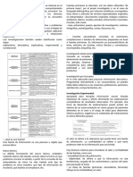 A) Investigación Pura o Básica, B) Investigación Aplicada.