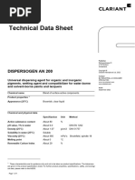 TDS Dispersogen AN 200 English