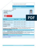 Admit Letters For JAIIB/DBF MAY/JUNE 2024 Examination Candidate Details