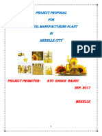 Edible Oil Proposal