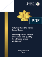 Volume Based To Value Based Healthcare