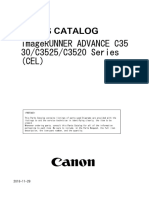 IR-ADV C3530 C3525 C3520+Series Partscatalog E EUR