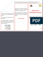 Folheto Informativo Exercícios para A Disartria