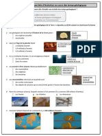 Activité 16 Quelques Faits D'évolution Au Cours Des Temps Géologiques