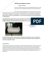 CEM Microwave Digester Protocol 2021