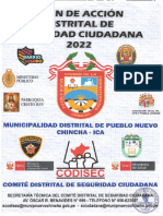 Plan Accion Distrital Seguridad Ciudadana 2022