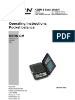 Kern CM Manual