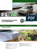 Freelander PERFORMANCE PARTS and ACCESSORIES