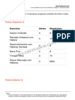 Destruidor de Gordura de 12 Semanas - Programa Completo de Treino e Dieta para Perda de Gordura