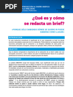 QUE ES Y COMO SE REDACTA UN BRIEF v6