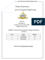 DWM Microproject Report GRP No.24