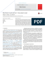 Meat Flavour in Pork and Beef From Animal To Meal 2017 Meat Science