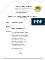 Resolución Fasorial en Circuitos Electricos Monofásicos