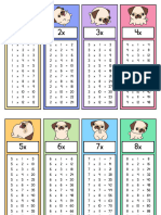 Tablas de Multiplicar Perritos