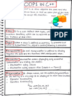 C++ Hand Written Notes