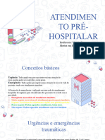 Atendimento Pré Hospitalar