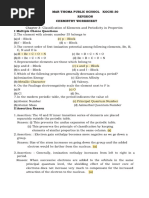 Answer Key XI CH 3 Worksheet 2