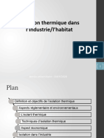 Isolation Thermique Dans l'Industriel'Habitat