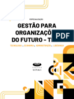 Especializao em Gesto para Organizaes Do Futuro