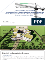 Organisation Des Chantiers TAF1 GROUPE 1