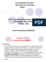 Chapitre IV L Évaluation