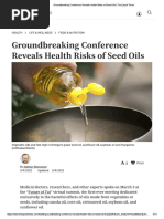 Groundbreaking Conference Reveals Health Risks of Seed Oils - The Epoch Times