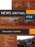 News Writing DepEd Leyte