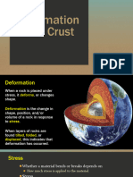 Deformation of Crust