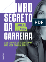 O Livro Secreto Da Carreira - Paula Boarin