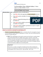 (5b.) Positive Consumption Externalities - Merit Goods (Types of Market Failure) - Notes