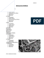Metalurgia Unidad 4 Metales No Ferreos