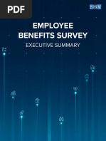 SHRM Employee Benefits Survey - Executive Summary - FINAL