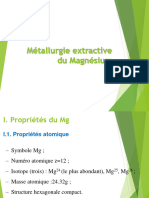 Métallurgie Du MG