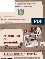 Criminalistica Generalidades