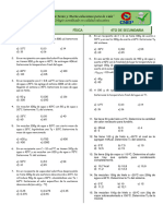 Ficha de Trabajo 4° Calorimetría Ii Sem 22