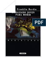 Bardin, John Franklin - Demasiado Joven para Morir