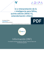 Nivel Avanzado - Certificación en Escala Wechsler de Inteligencia para Niños, Quinta Edición (WISC-V) - ADIPA