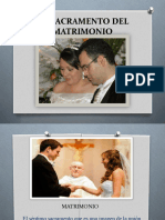 El Sacramento Del Matrimonio