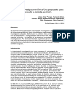 Ética en La Investigación Clínica Una Propuesta para Prestarle La Debida Atención