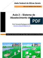 Aula 2 - Manejo Das Águas - Sistema de Abastecimento de Água Potável - FRSilva - 2023-2