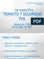 Aspectos Normativos y Legales Sobre Transito y Sistema