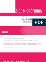 Tecnicas de Microfonos