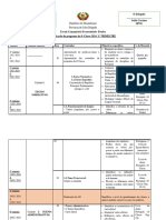 Dosificacao Do Programa Da 10 Classe