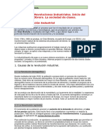 Tema 4 Las Revoluciones Industriales y El Movimiento Obrero