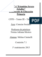 Población Argentina Estructura y Composición 6to Grado