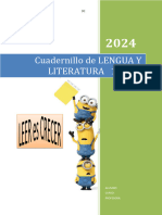 Cuadernillo de Lengua y Literatura 1º Año