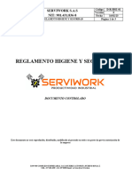 Reglamento Higiene Serviwork