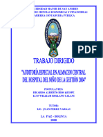 Informe de Auditoria