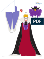 Snow White 3d Paper Vraft Evil Queen